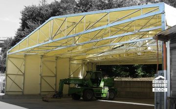 capannoni telonati in pvc industriali e agricoli
