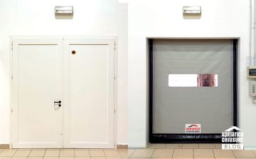 Quacquarini porta rapida autoriparante Adriatica Chiusure