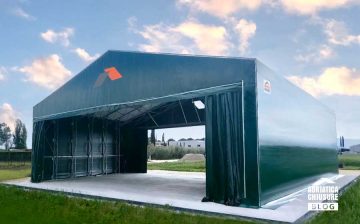Tunnel fisso in pvc modello standard Adriatica Chiusure