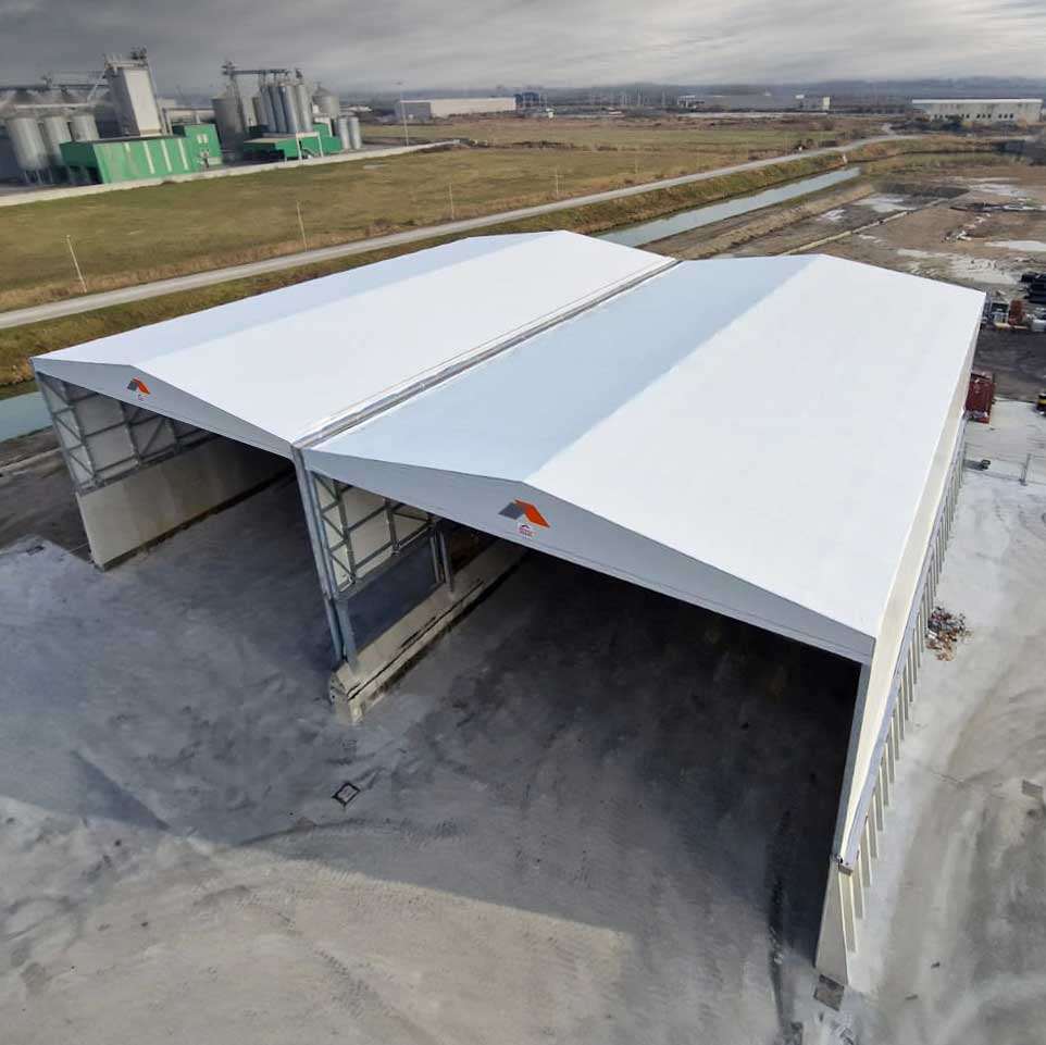 Copertura industriale pvc Adriatica Chiusure Copertura industriale pvc Adriatica Chiusure