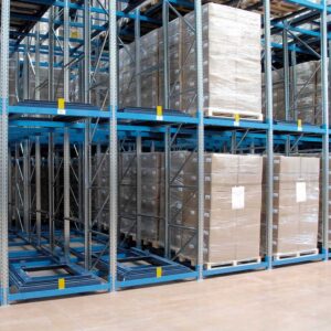 Scaffalature a gravità Pallet Flow Adriatica Chiusure